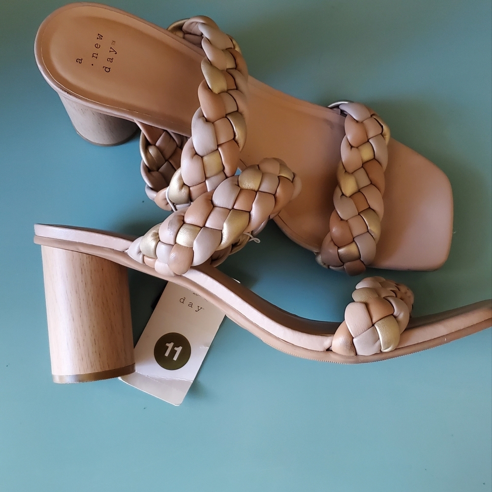 A new day braided heels